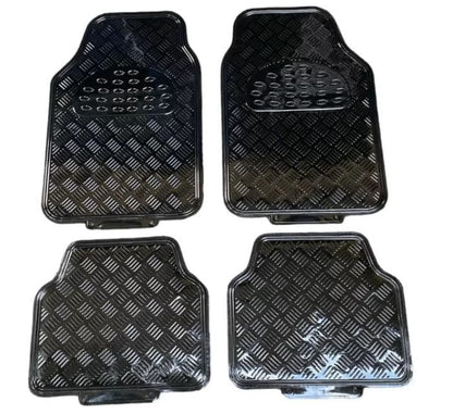 🚗 TAPETES METALIZADOS X 4 - PROTECCIÓN Y ESTILO☔😎