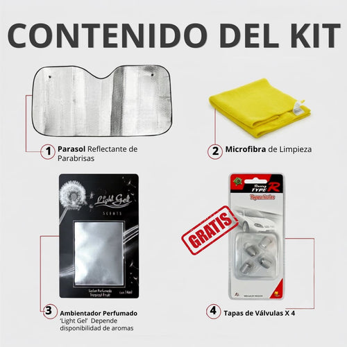 KIT ANTICALOR 4x1 🚗☀️
