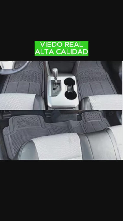 🚗TAPETES PARA CARRO 3 PIEZAS - Protege tu vehículo y límpialo fácil